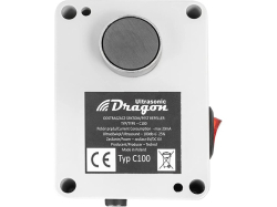 Vízálló ultrahangos madárijesztő martalócok, egerek és patkányok számára DRAGON ULTRASONIC C100