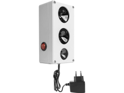 Vízálló ultrahangos madárijesztő martalócok, egerek és patkányok számára DRAGON ULTRASONIC C300