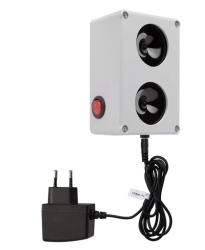 Vízálló ultrahangos madárijesztő martalócok, egerek és patkányok számára DRAGON ULTRASONIC C200