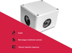 3D-s ultrahangos madárijesztő martalócok, egerek és patkányok számára DRAGON ULTRASONIC C360 SMART