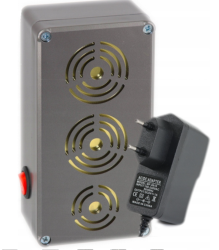 Vízálló ultrahangos madárijesztő martalócok, egerek és patkányok számára DRAGON ULTRASONIC C300T